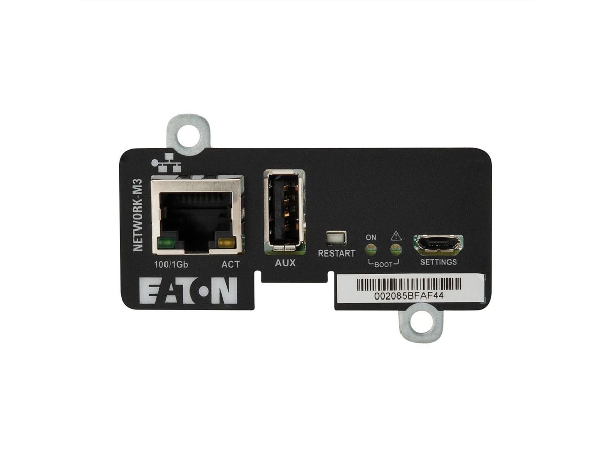EATON Network UPS Management Card Mini NETWORK-M3 1.0 Gbps - Full duplex