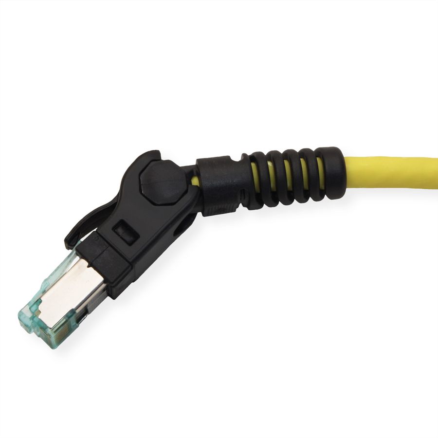 EasyLan VarioBoot Patchkabel Cat.6A, S/FTP, gelb, 3 m