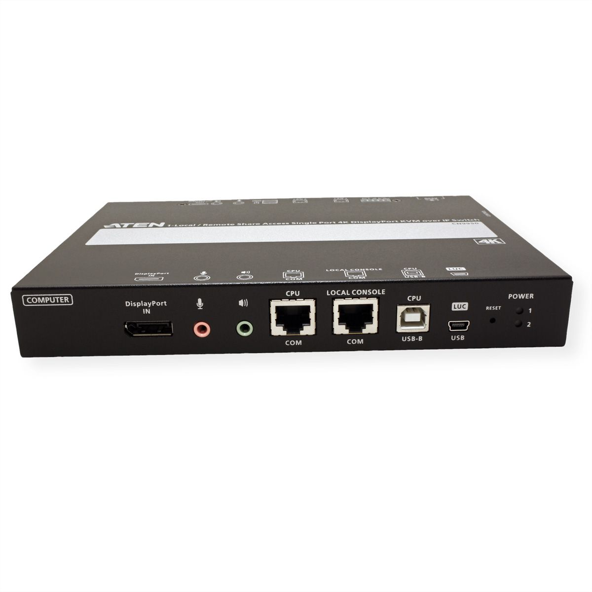 ATEN CN9950 1-Local-Remote Share Access Einzelport 4K DisplayPort KVM over IP Switch