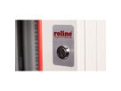 ROLINE 19-Zoll Wandgehäuse Pro 9 HE, 600x600 BxT zweiteilig schwenkbar grau