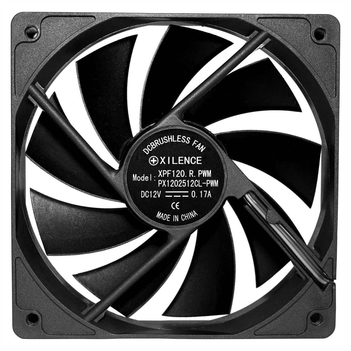 XILENCE XF142 Performance C Gehäuselüfter XPF120.B.PWM 120 mm, schwarz