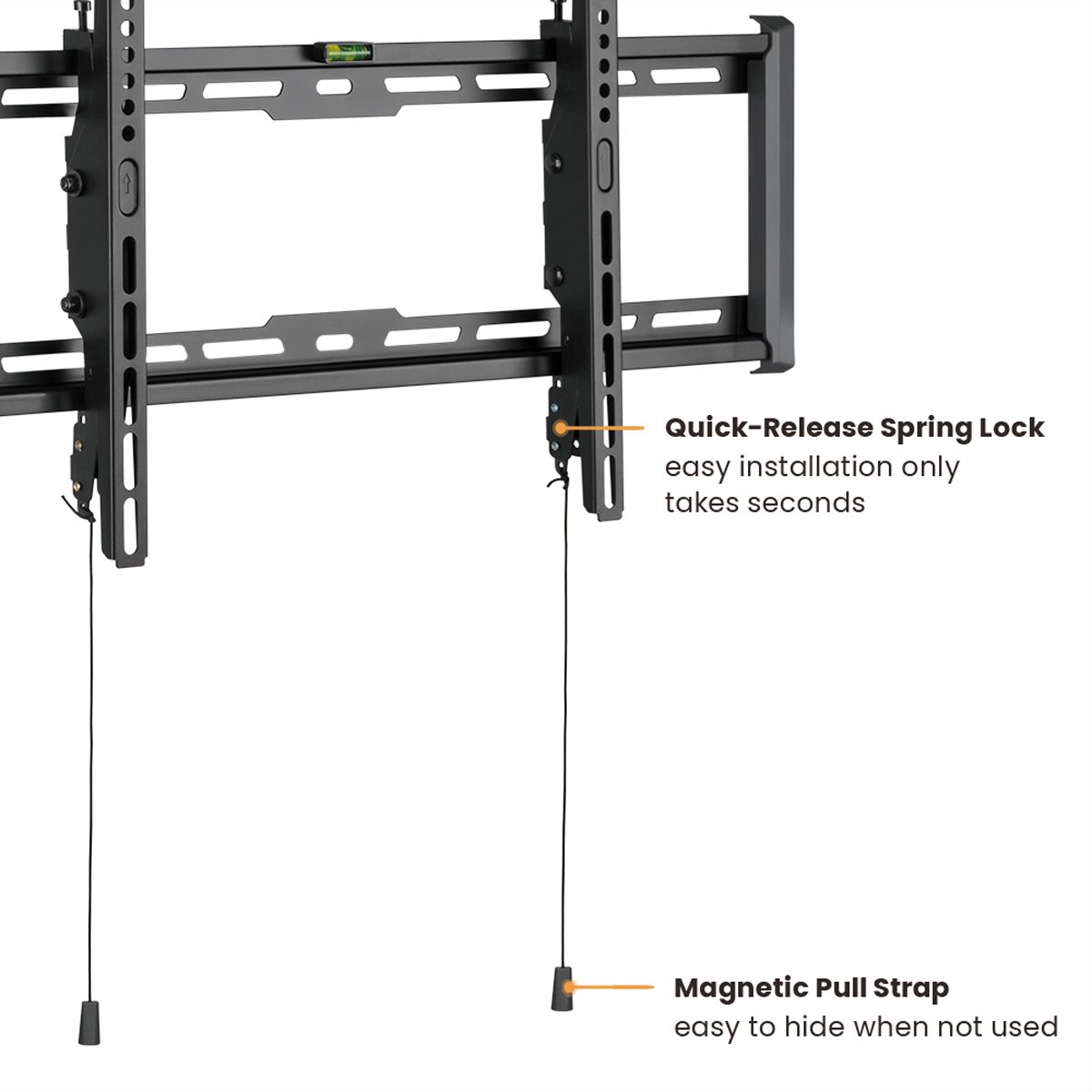 VALUE TV-Wandhalterung, neigbar, 37-80 Zoll, bis 75 kg