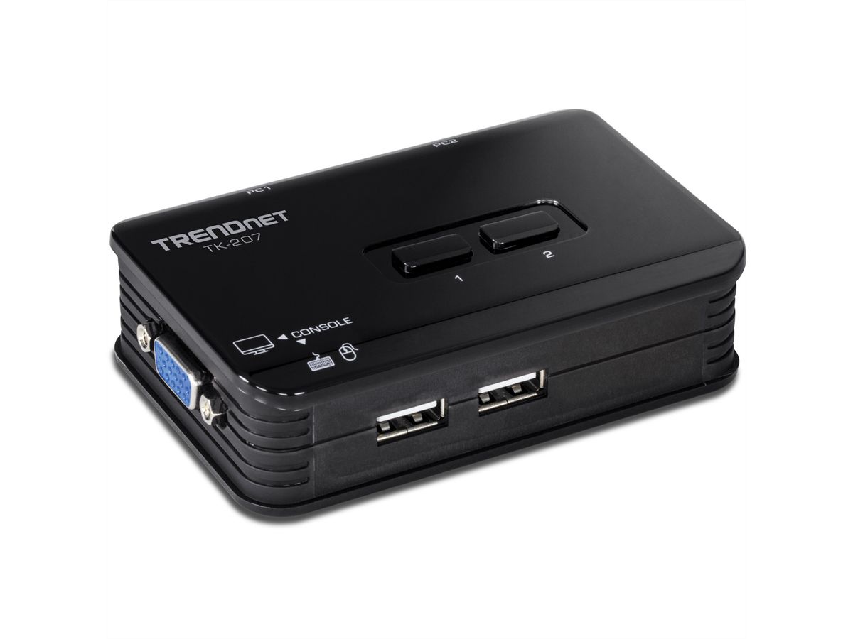 TRENDnet TK-207K 2-Port-USB-KVM-Switch