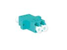 TELEGÄRTNER LC Duplex Kupplung, Multimode, Keramikhülse, Gehäuse türkis, Z77