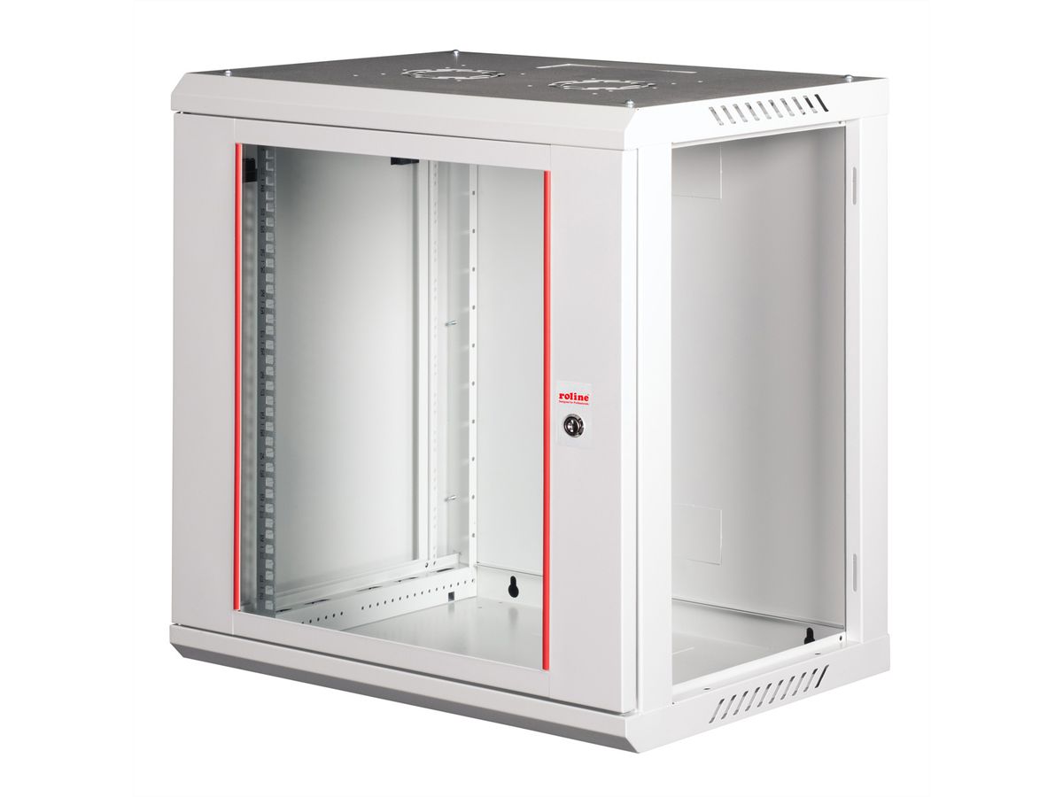 ROLINE 19-Zoll Wandgehäuse Basic Plus 12HE, 600x450 BxT grau