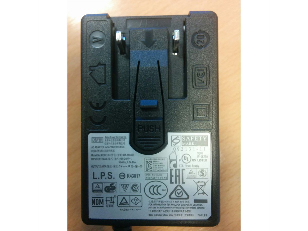 D-Link PSM-12V-38-B Steckernetzteil 12V 3A schwarz