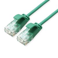 ROLINE UTP DataCenter Patchkabel Cat.6A (Class EA), LSOH, slim, grün, 2 m