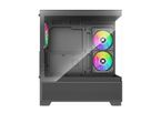 XILENCE Xilent Beam ATX PC Case black, X218.ARGB Gaming ATX PC Case schwarz