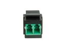 ROLINE Keystone LWL-Adapter LC/LC Duplex, Single Mode, OS2, APC
