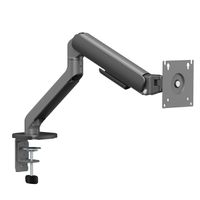 STANDARD Monitorarm, Mechanische Feder, 17–32 Zoll, max. 10 kg, schwarz
