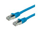 VALUE Patchkabel Kat.6 (Class E) S/FTP (PiMF), LSOH, blau, 0,5 m