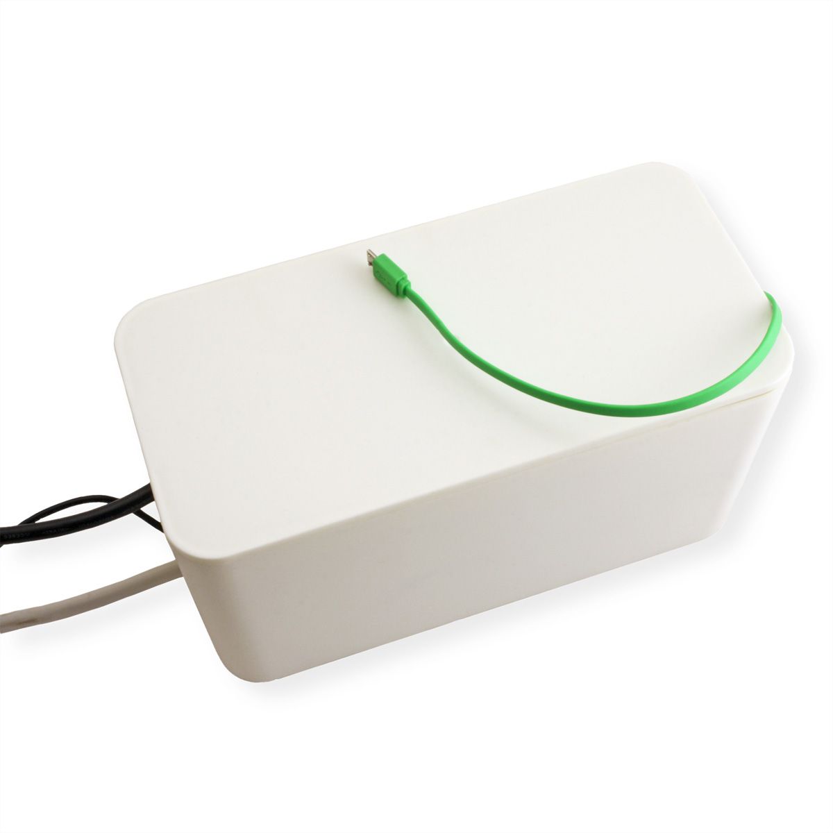 VALUE Kabel-Box, klein, weiß