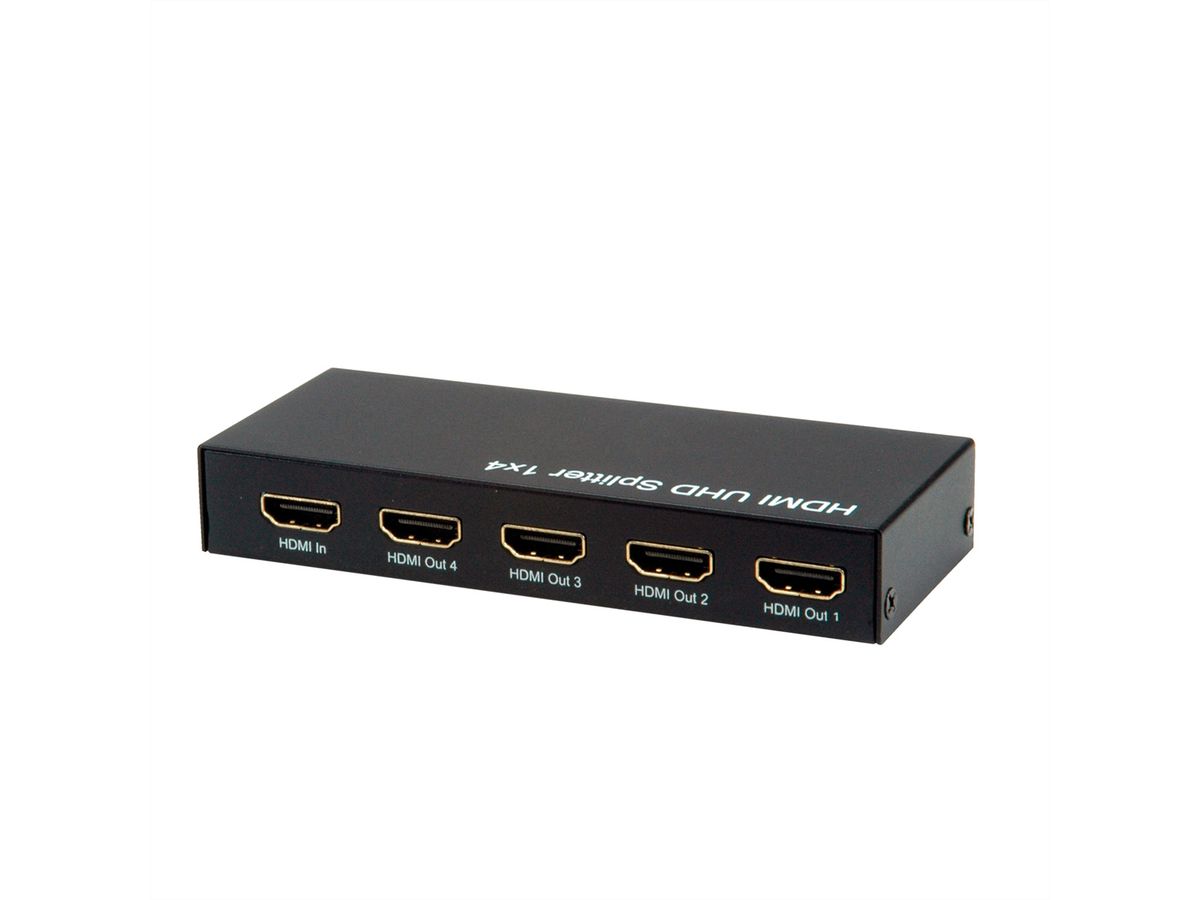 ROLINE 4K HDMI Video-Splitter, 4fach