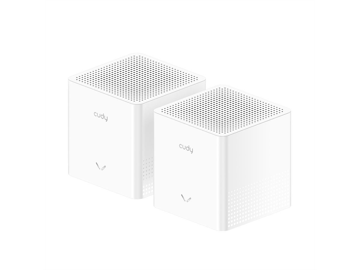 CUDY M3000S AX3000 Wi-Fi 6 Mesh Lösung, 2-Pack