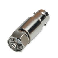 TELEGÄRTNER Adapter BNC-Buchse / F-Stecker