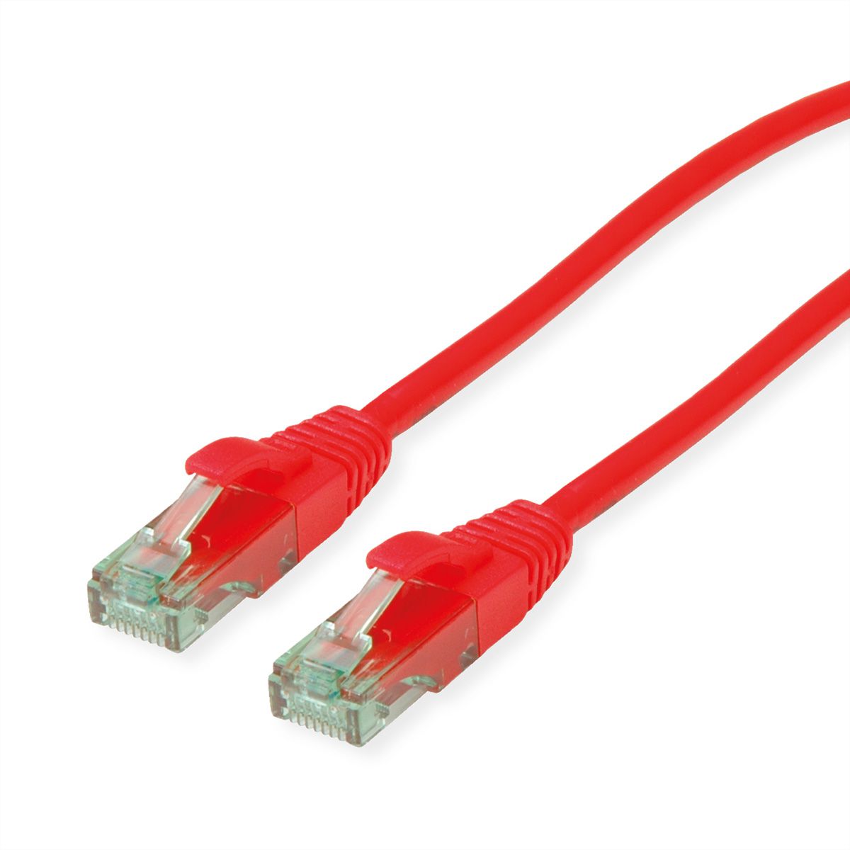 ROLINE RM Patchkabel Cat.6A UTP, rot, 20 m