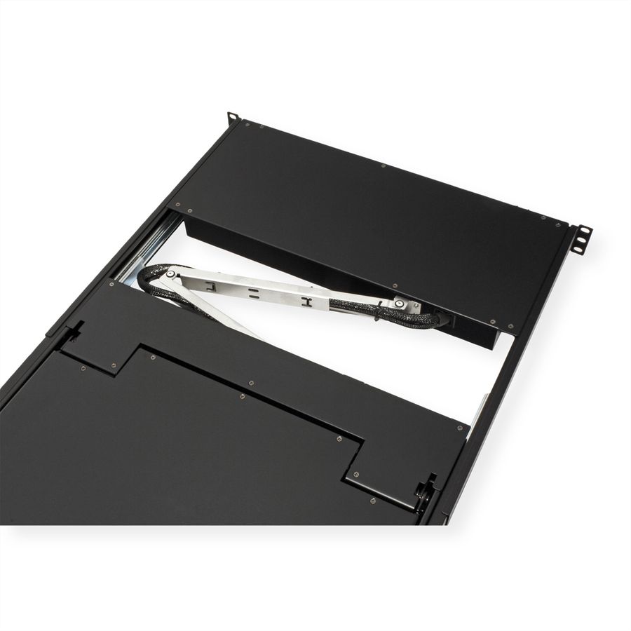 ATEN CL1308N KVM-Switch, 48cm TFT, VGA, PS/2-USB, 8 Port, CH-Layout