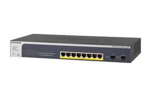 Netgear GS510TPP gemanaged L2/L3/L4 Gigabit Ethernet (10/100/1000) Energie Über Ethernet (PoE) Unterstützung Schwarz