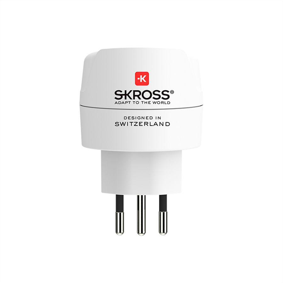 Skross Europe to Switzerland + Italy + Brazil Reiseadapter