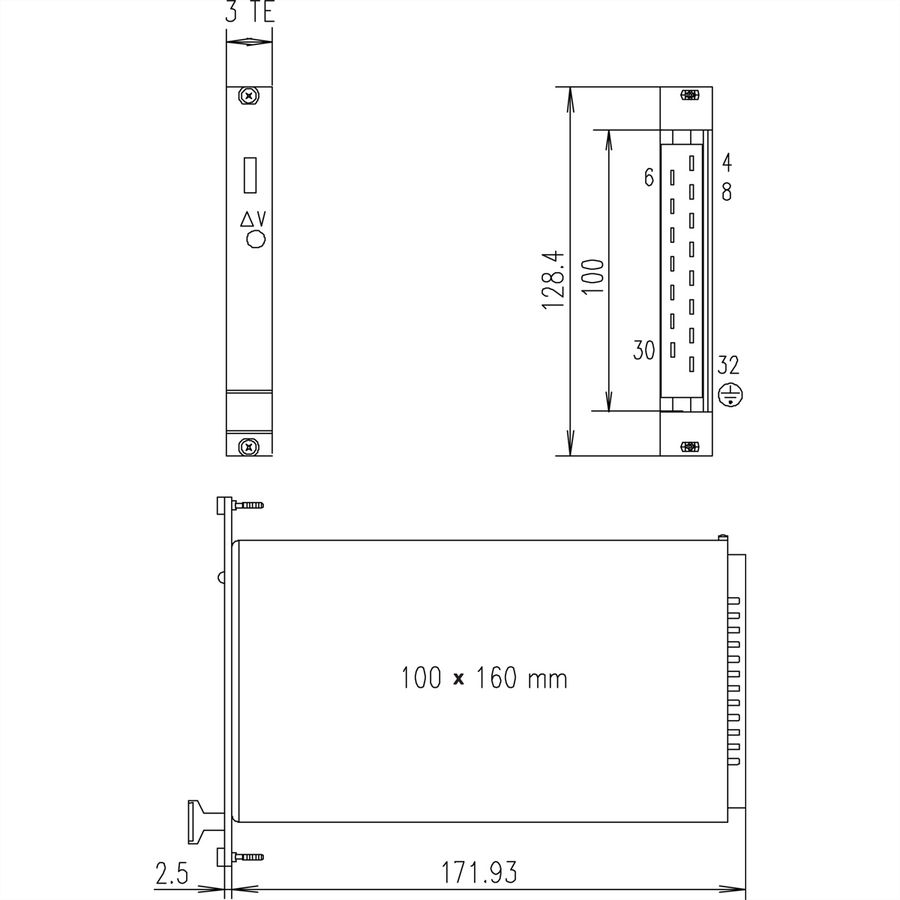 SCHROFF slimpower, 42 W, single - NETZGERAET SLE 115