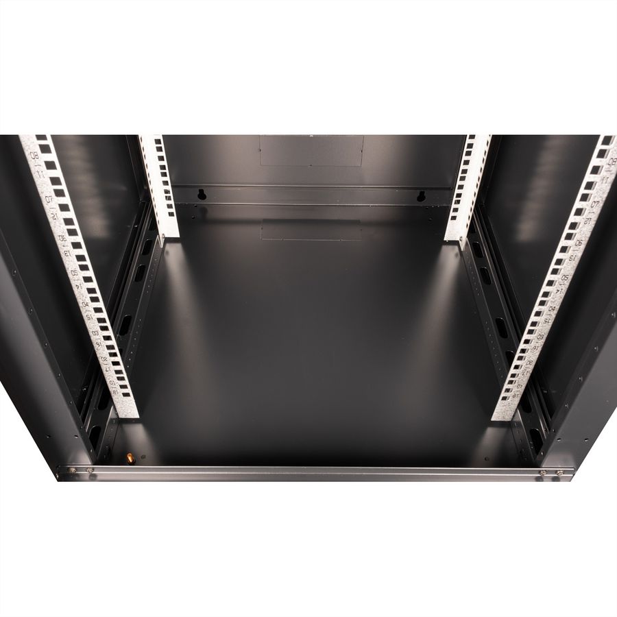 VALUE 19-Zoll Wandgehäuse 18HE, 600x600mm schwarz, Bausatz