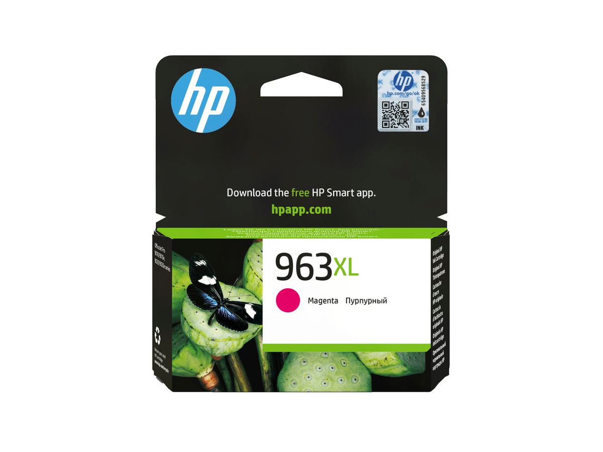 HP 963XL Magenta Original Druckerpatrone mit hoher Reichweite
