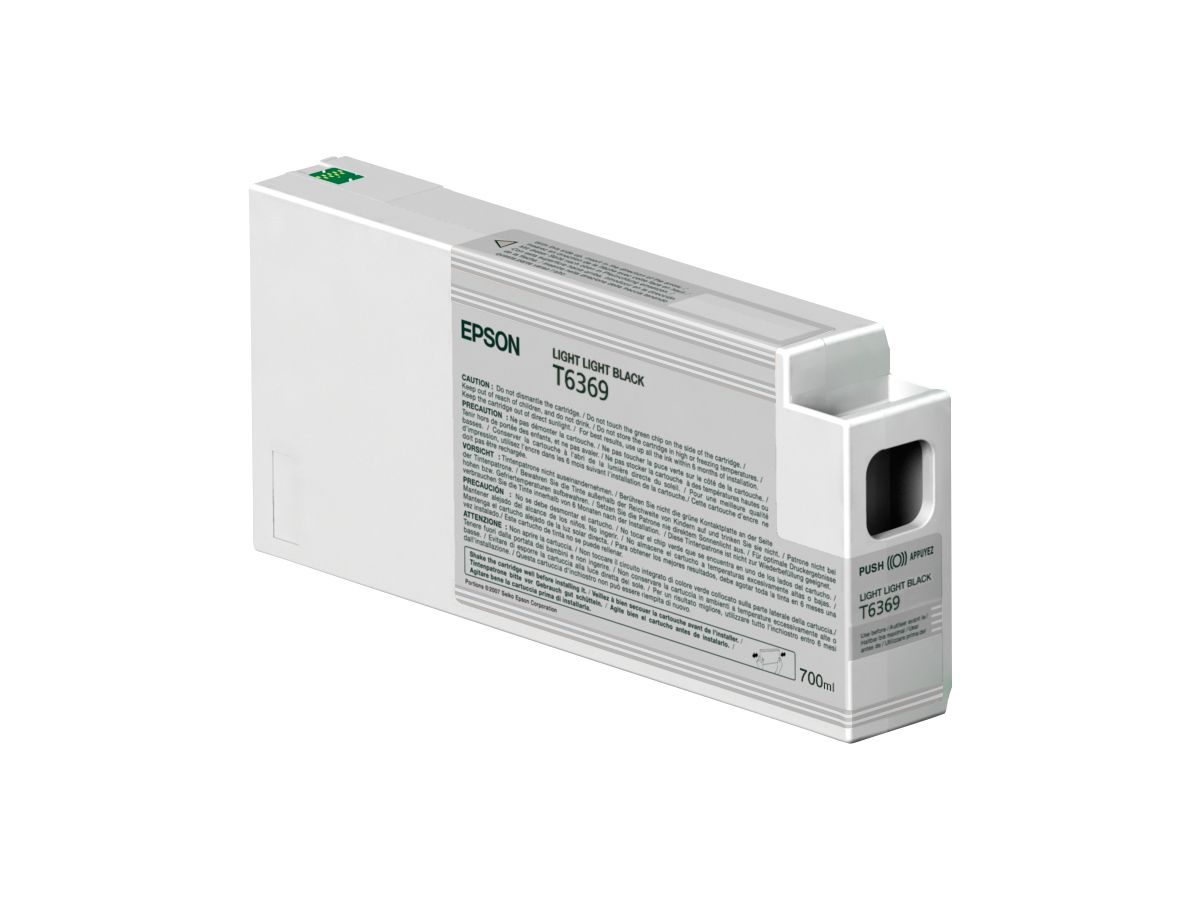 Epson Singlepack Light Light Black T636900 UltraChrome HDR, 700 ml