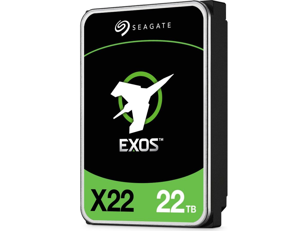 Seagate ST22000NM000E Interne Festplatte 22 TB 7200 RPM 512 MB 3.5" SAS