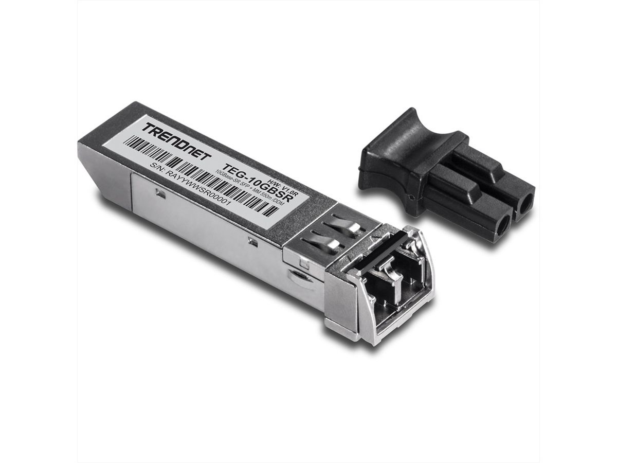 TRENDnet TEG-10GBSR 10GBASE-LR SFP+, Multi-Mode LC (400M with DDM)