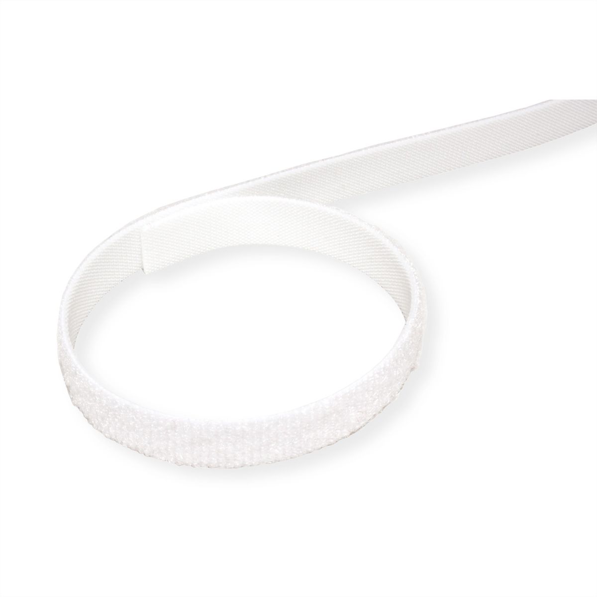 VELCRO® One Wrap® Band 10 mm breit, weiß, 25 m