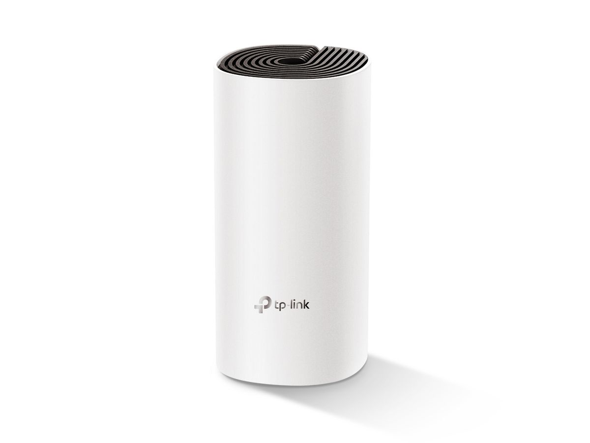 TP-LINK DECO E4 (1-pack) Dual-Band (2,4 GHz/5 GHz) Wi-Fi 5 (802.11ac) Weiß, Grau Intern