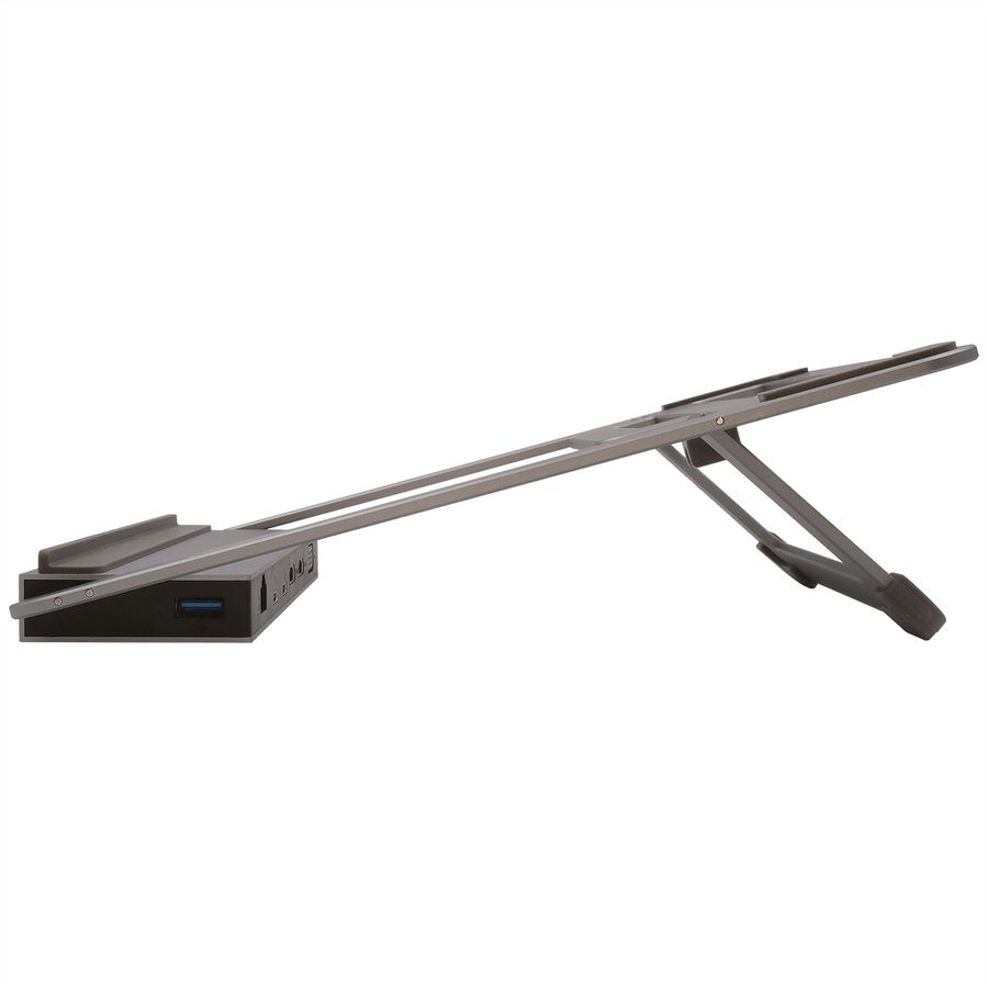 EXSYS EX-1223HM 12 in 1 USB-C Dockingstation, mit Notebook Stand für Notebook, Matebook und MacBook