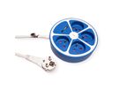 ROLINE 4-fach Steckdosenleiste mit Schalter, rund, UTE Version, USB-Charger A+C, blau, 3 m