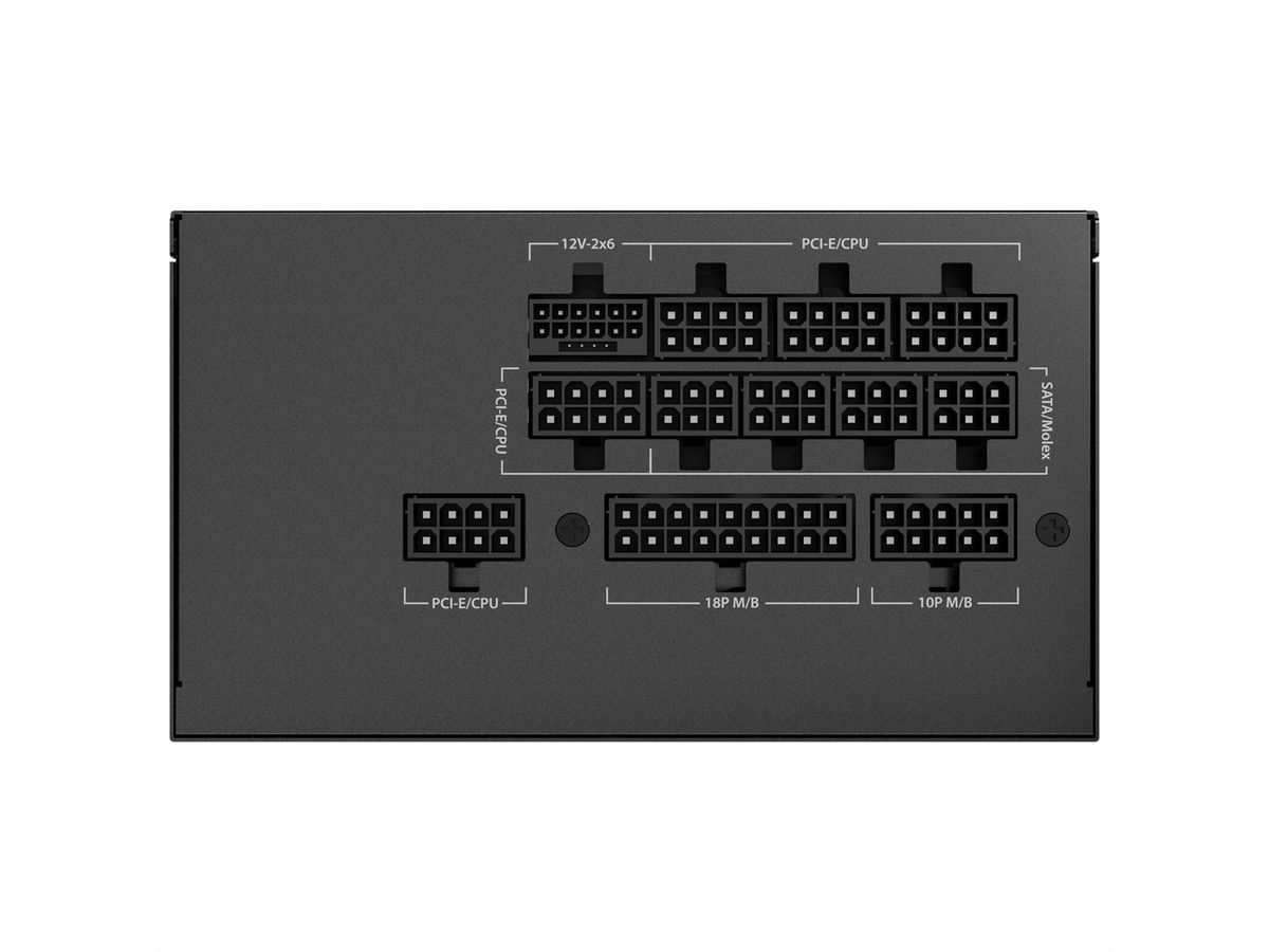 ANTEC GSK 1000 ATX3.1 1000 W Vollmodulares 80 PLUS Gold-Netzteil