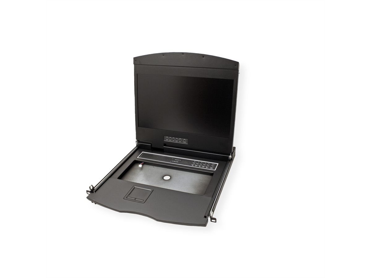 VALUE 19"-KVM-Konsole, 48 cm (19") TFT (16:9), VGA, USB, UK-Layout