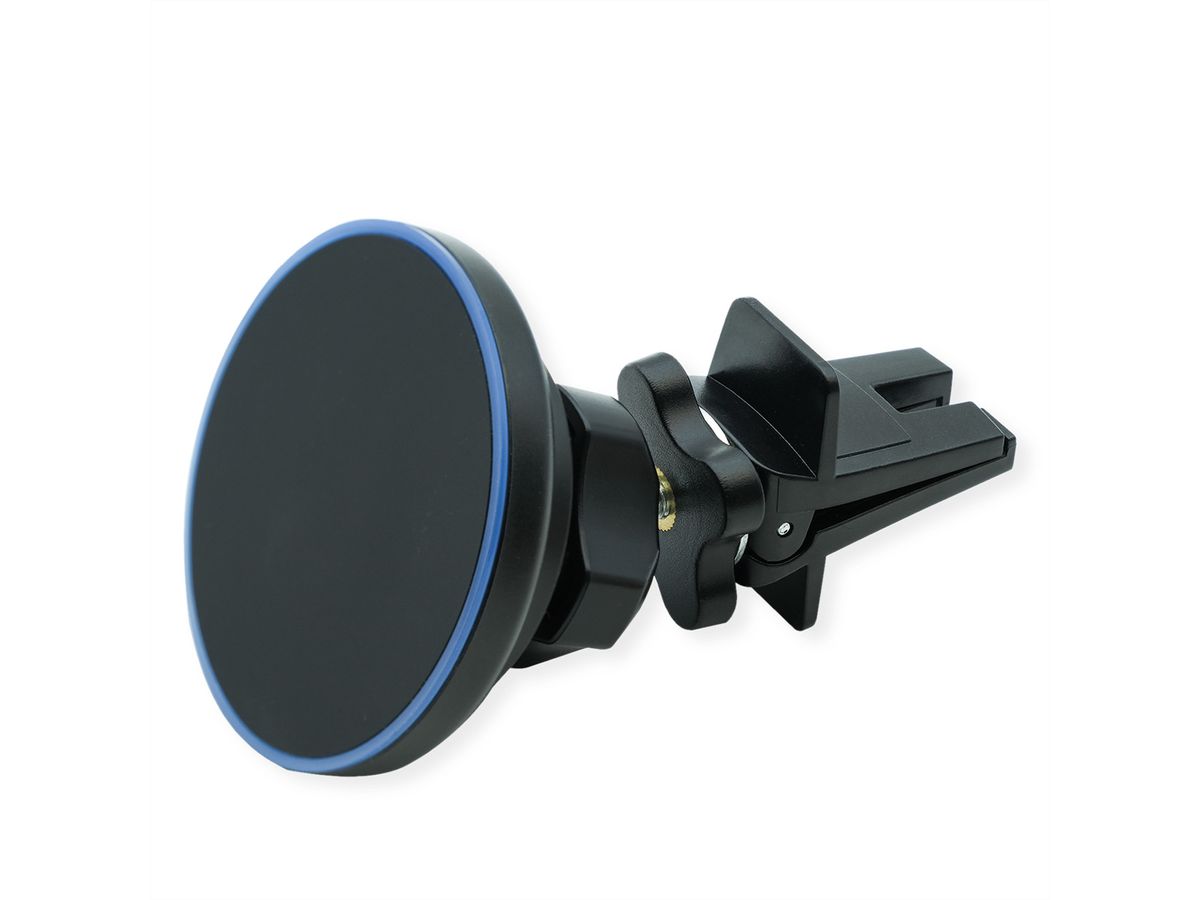 ROLINE Kfz-Magnet-Smartphone-Halter und Induktionsladegerät, 15W