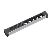 BACHMANN CONFERENCE TOP FRAME X-Large Einsatz 3x Schutzkontakt 5x ABD