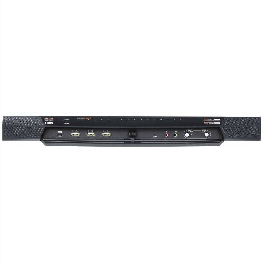 ATEN KN2116VB 16-Port Cat 5 KVM over IP 1 local und 2 remote