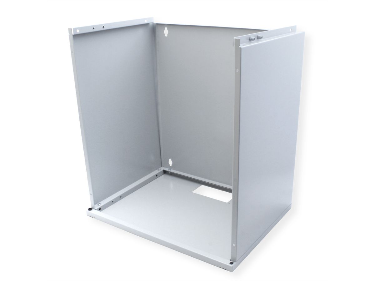 ROLINE 19-Zoll Wandgehäuse Basic 12 HE, 540x400 BxT Bausatz grau