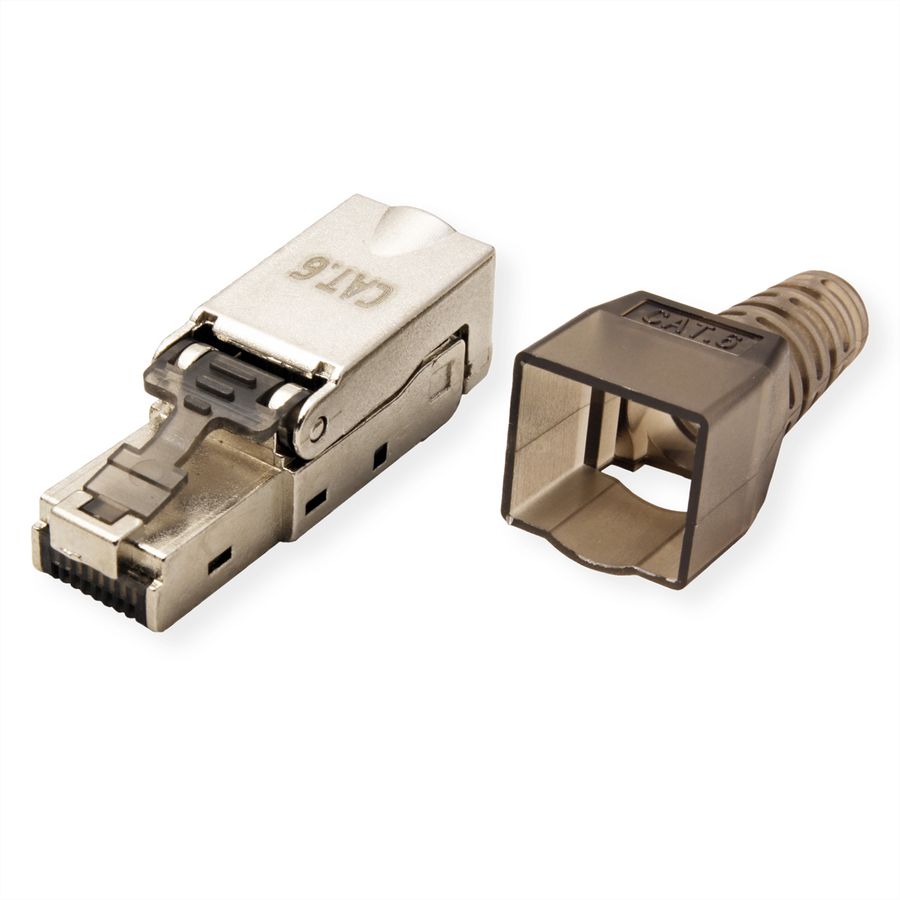 VALUE feldkonfektionierbarer RJ-45 Stecker, Cat.6 (Class E), STP
