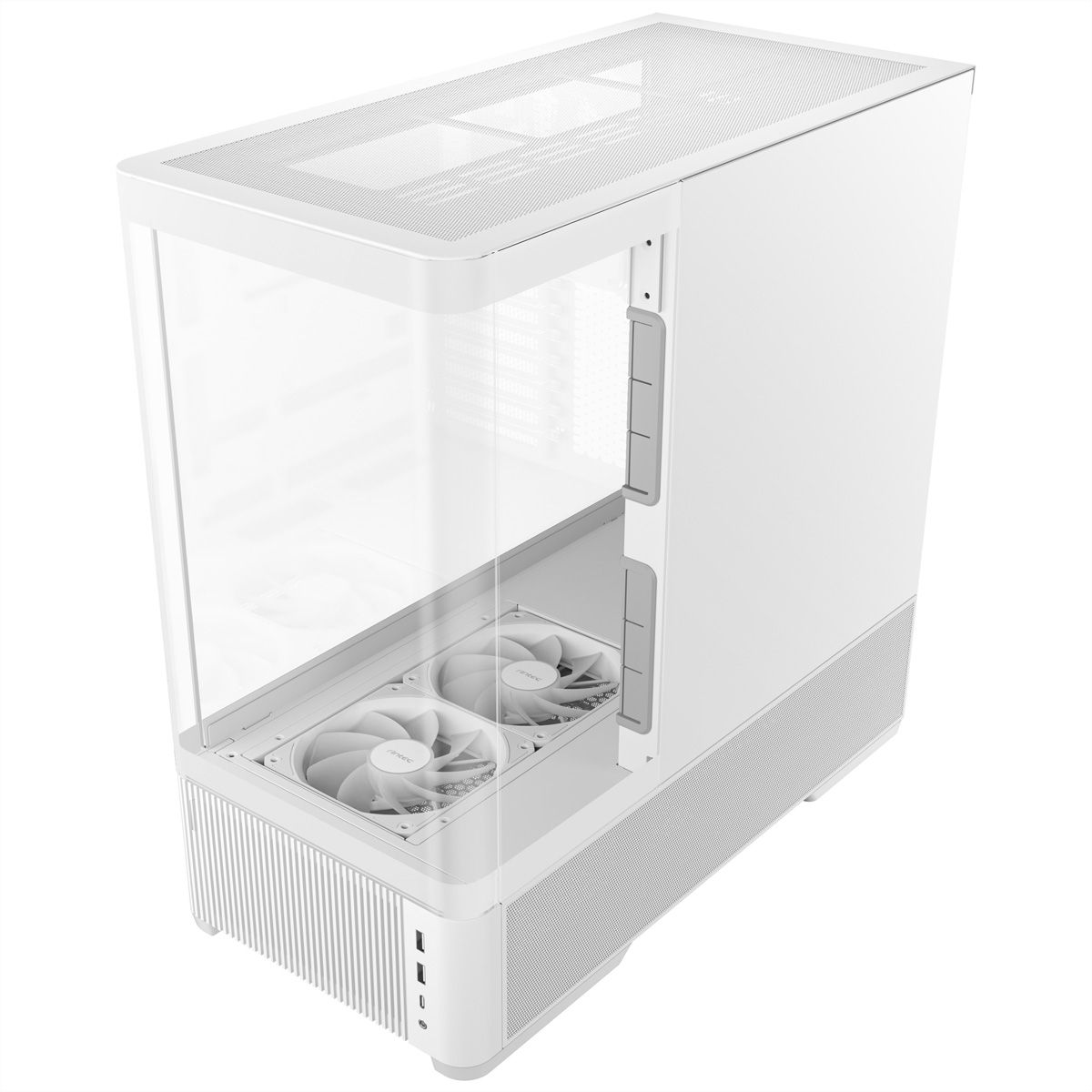 ANTEC Constellation C6 Curve Air White PC Gehäuse ATX Midi Tower, weiß