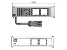 BACHMANN CONI 1x Schutzkontakt 2x ABD