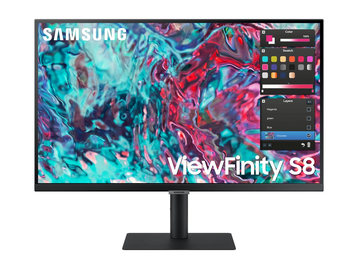 Samsung ViewFinity S80TB Computerbildschirm 68,6 cm (27") 3840 x 2160 Pixel 4K Ultra HD LED Schwarz