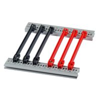 SCHROFF Führungsschiene Typ Zubehör, PC, 220 mm