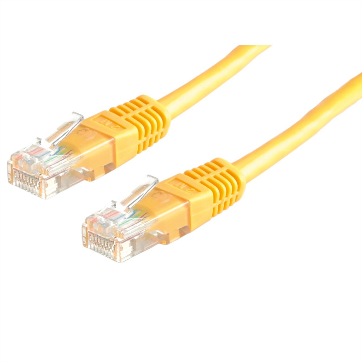 VALUE Patchkabel Cat.6 (Class E) UTP, gelb, 0,5 m