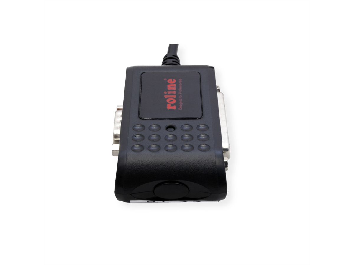 ROLINE Konverter USB / Parallel + Seriell