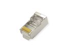 ROLINE Modular-Plug geschirmt, Kat.5e (Class D), 10 Stck