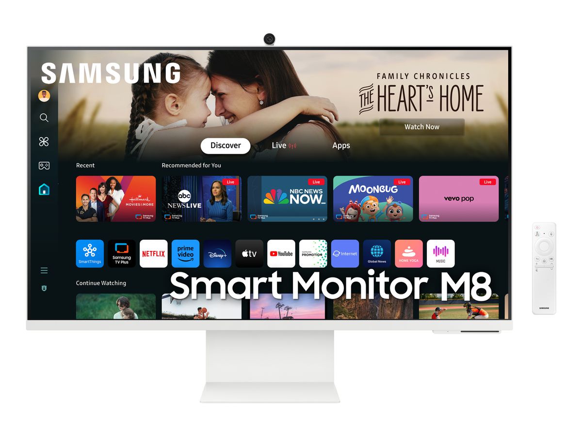 Samsung M80D Computerbildschirm 81,3 cm (32") 3840 x 2160 Pixel 4K Ultra HD LED Weiß