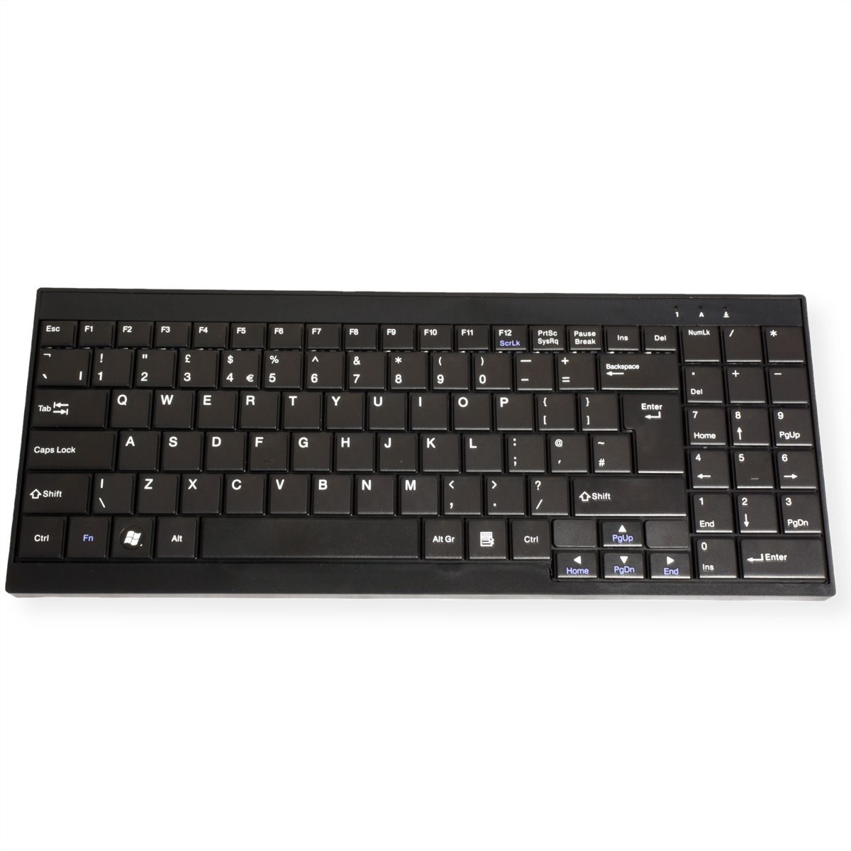 VALUE 19-Zoll-KVM-Konsole, 48 cm (19") TFT (16:9), VGA, USB, UK-Layout