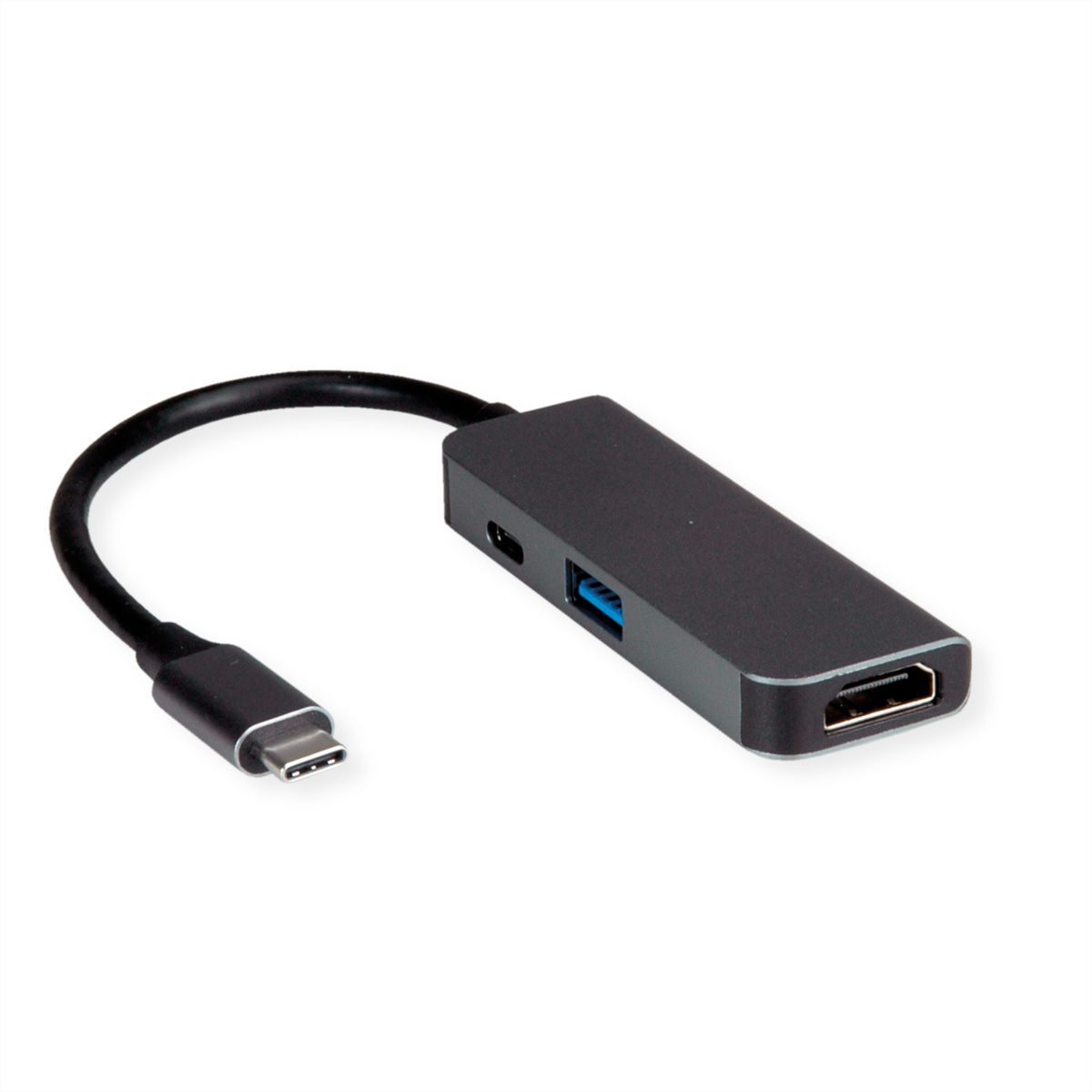 VALUE Display Adapter USB Typ C HDMI USB 3.2 Gen 1 A Typ C PD SECOMP Electronic Components GmbH